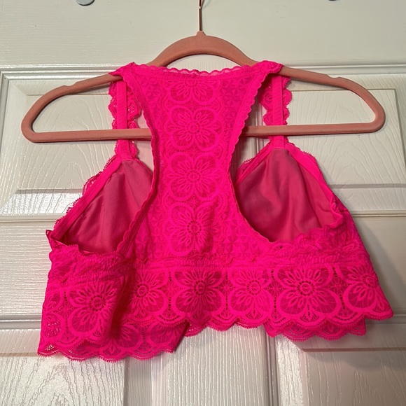 XL Cute little bralette, neon pink - Picture 3 of 3